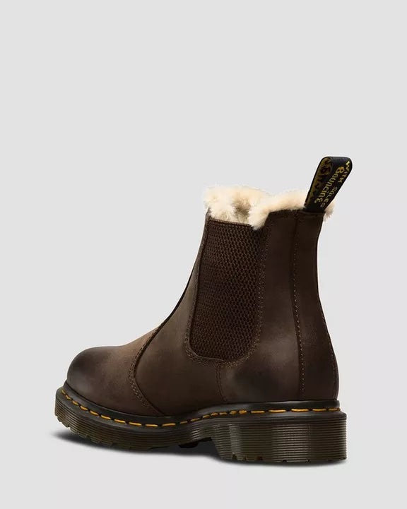 Dr. M. - 2976 Women's Faux Fur Lined Chelsea Boots