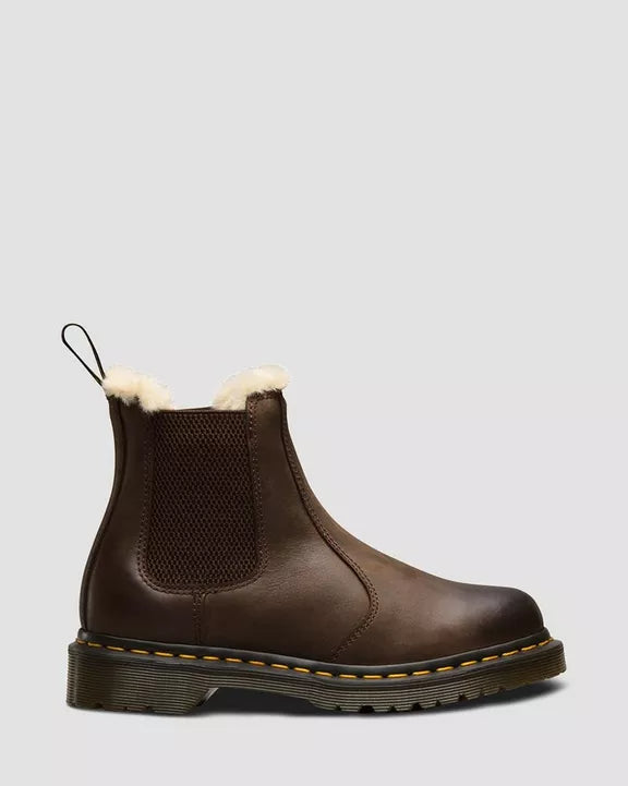 Dr. M. - 2976 Women's Faux Fur Lined Chelsea Boots