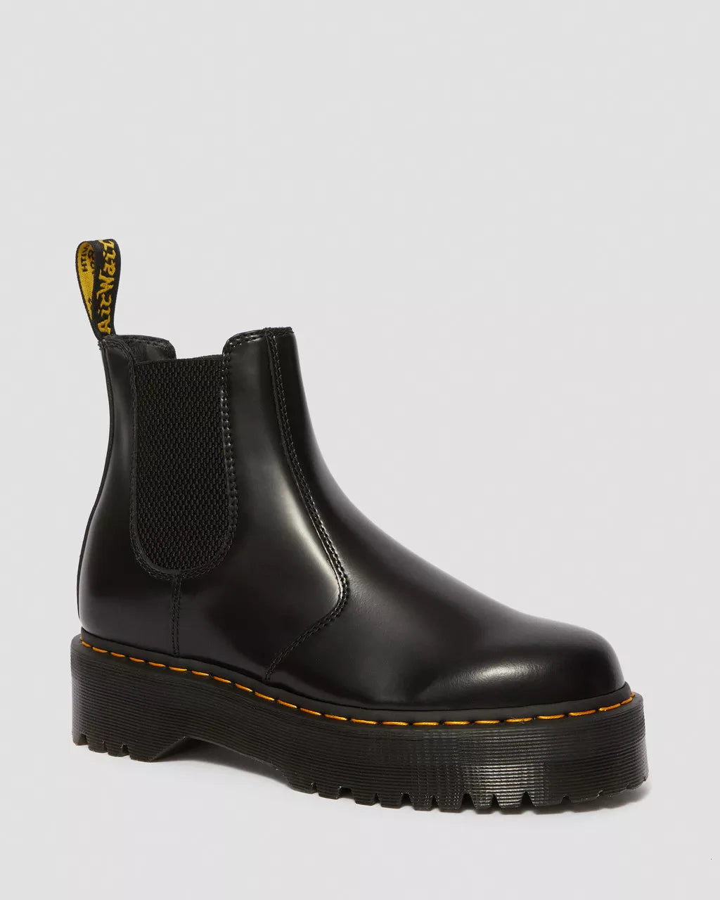 Dr. M.- 2976 Smooth Leather Platform Chelsea Boots