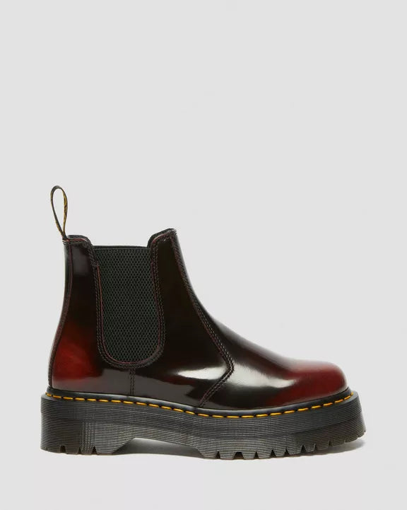 Dr. M.- 2976 Smooth Leather Platform Chelsea Boots