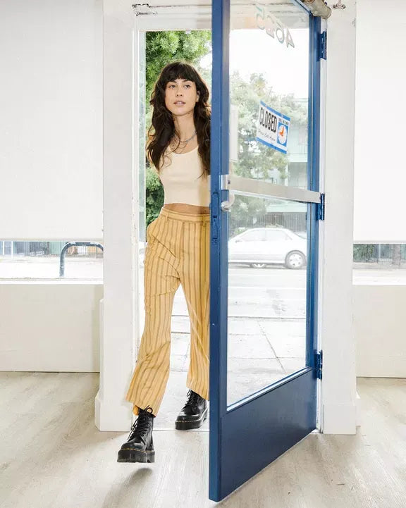 Dr. M.- Jadon Boot Smooth Leather Platforms