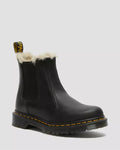 Dr. M. - 2976 Women's Faux Fur Lined Chelsea Boots