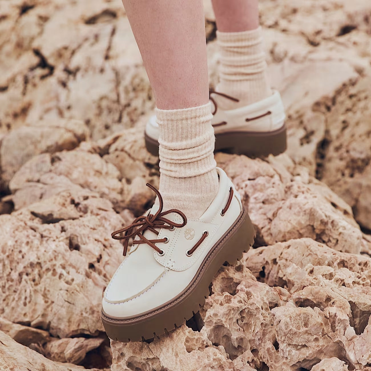 Timberland - STONE STREET PLATFORM BOAT SHOE