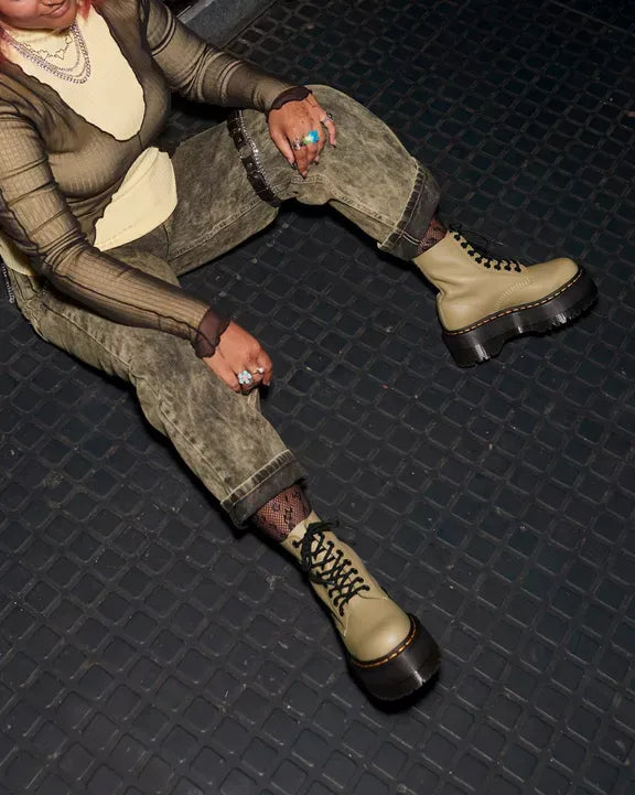 Dr. M. - 1460 Max Leather Platform Boots