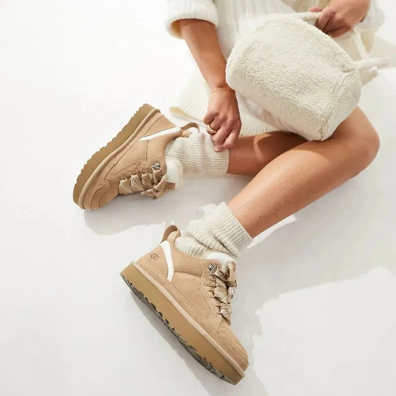 LOWMEL LACE UP - Sneaker Booties